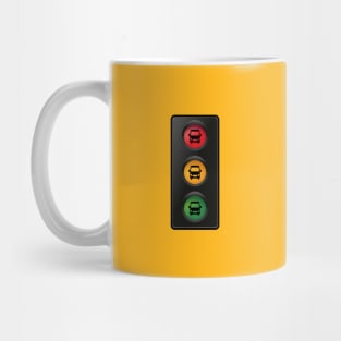 Van Traffic Sign Mug